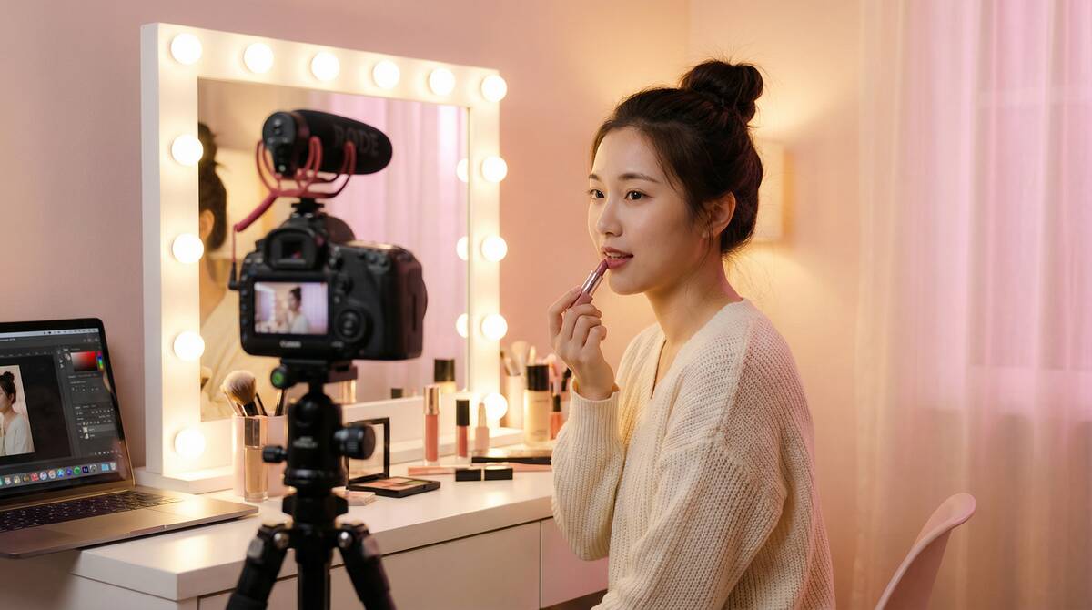 国产美妆视频教程